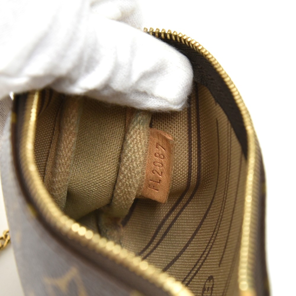 Louis Vuitton Monogram Canvas Trunks & Bags Pochette Accessoires Mini  QJB0C4HN09017