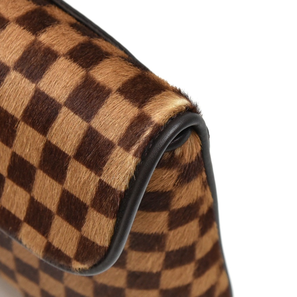 Louis Vuitton Calf Hair Damier Sauvage Gazelle Bumbag Waist Pouch Crossbody  Leather ref.568308 - Joli Closet