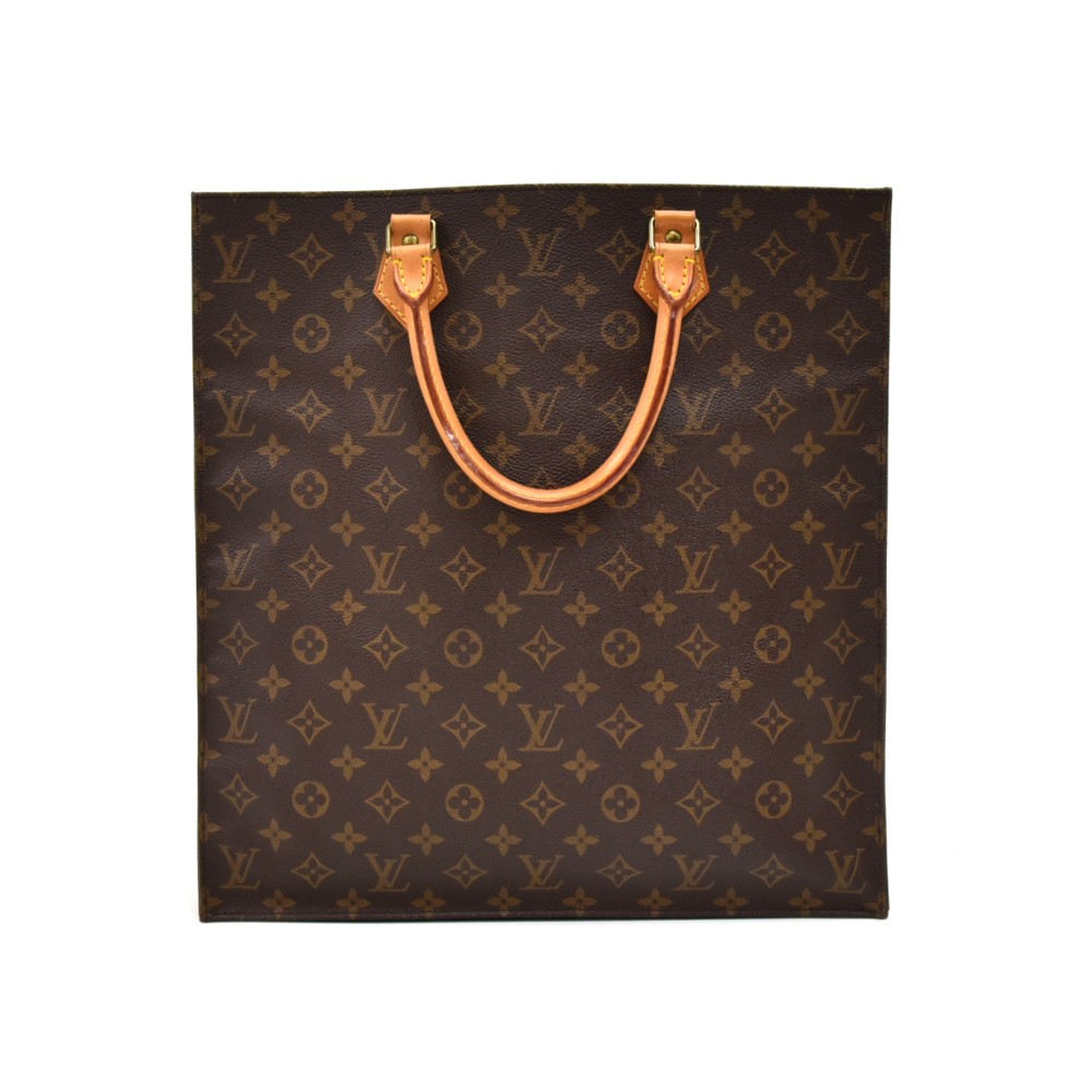 Louis Vuitton Sac Plat Handbag Tote Bag Monogram M51140 – Timeless Vintage  Company