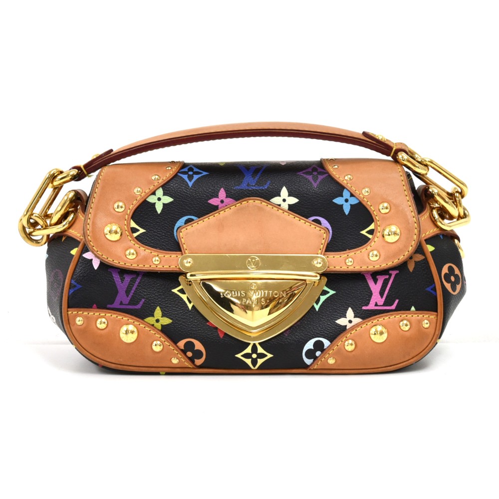 Marilyn cloth handbag Louis Vuitton Multicolour in Cloth - 26388554