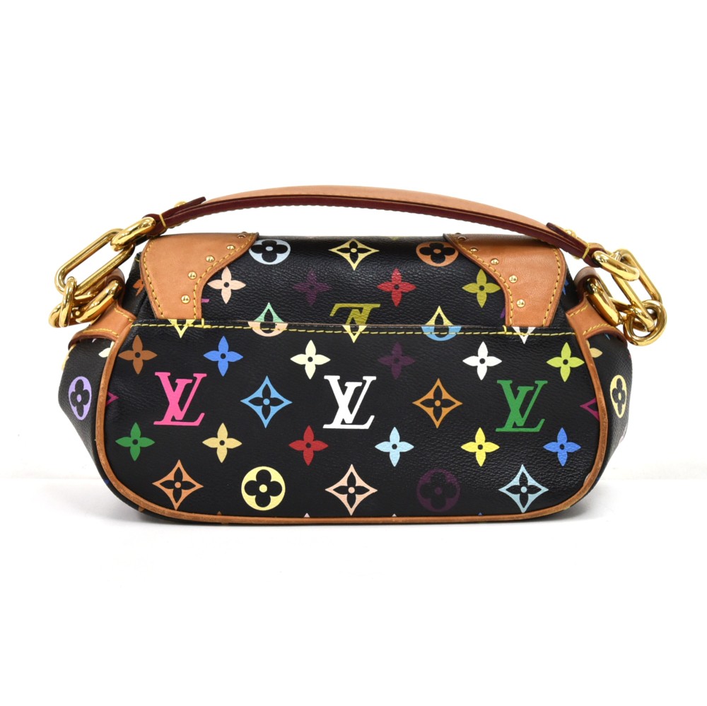 Marilyn cloth handbag Louis Vuitton Multicolour in Cloth - 26388554