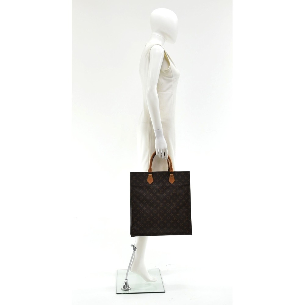 Louis Vuitton Sac Plat Handbag Tote Bag Monogram – Timeless Vintage Company