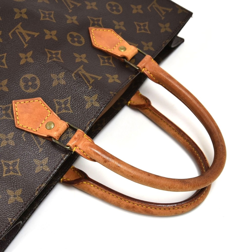 LOUIS VUITTON M52687 Handbag Sac Plat Ombre Leather