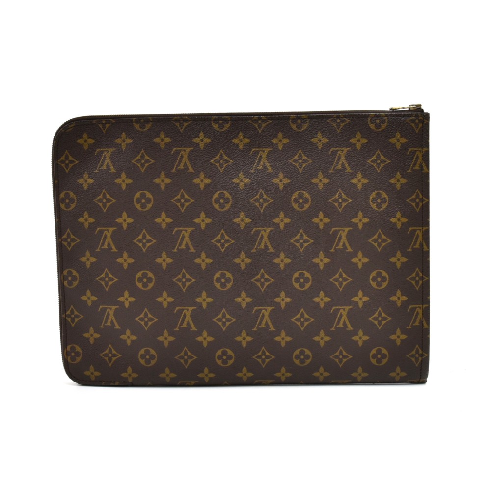 Louis Vuitton Monogram Poche Documents Portfolio Case 39 - Brown