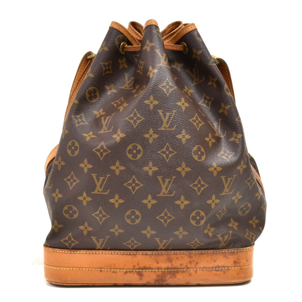 Louis Vuitton large Noe Bucket Bag Vintage Cira 1980s