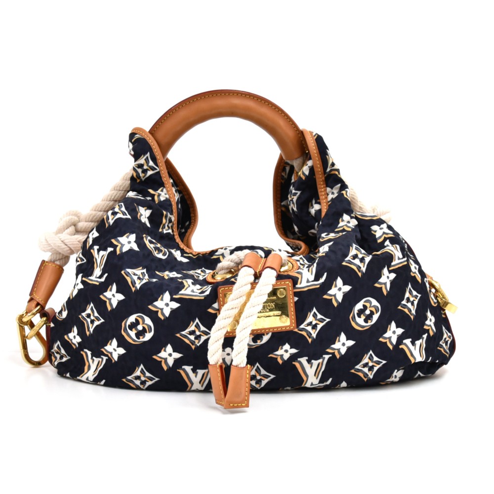 Louis Vuitton Navy Blue Monogram Nylon Limited Edition Bulles GM Bag Louis  Vuitton | The Luxury Closet
