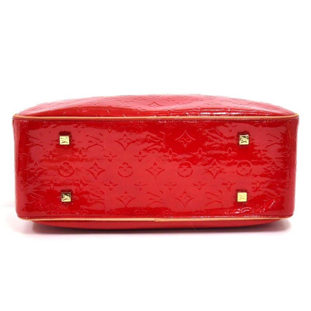 Réplica Louis Vuitton Monogram Vernis cinturón de cuero de 30 mm de ancho  rojo a la venta con precio barato en la tienda de bolsos falsos