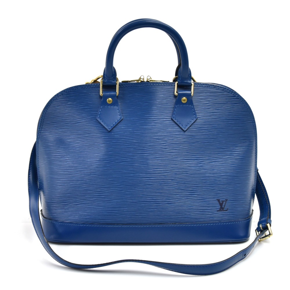 Louis Vuitton Vintage Epi Alma PM w/ Strap - Red Handle Bags