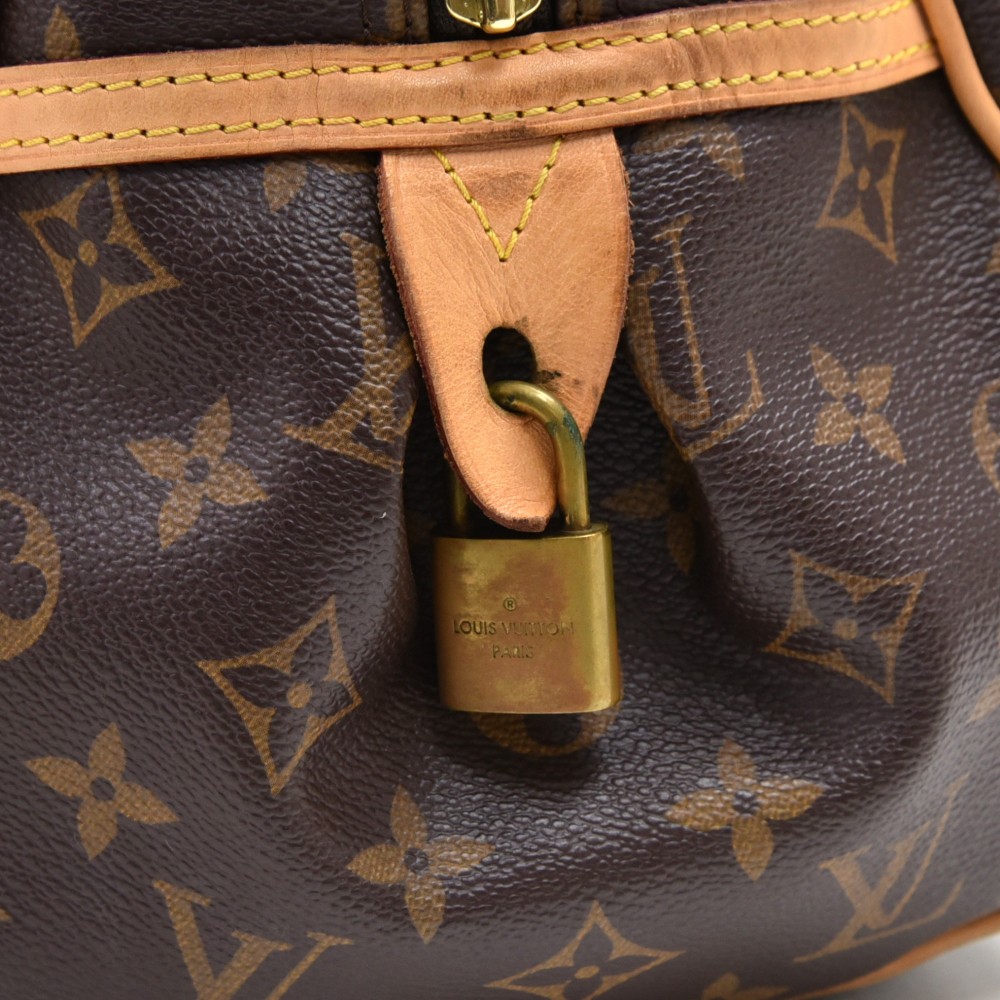 Louis Vuitton Montorgueil Handbag Monogram Canvas GM Brown 2365457
