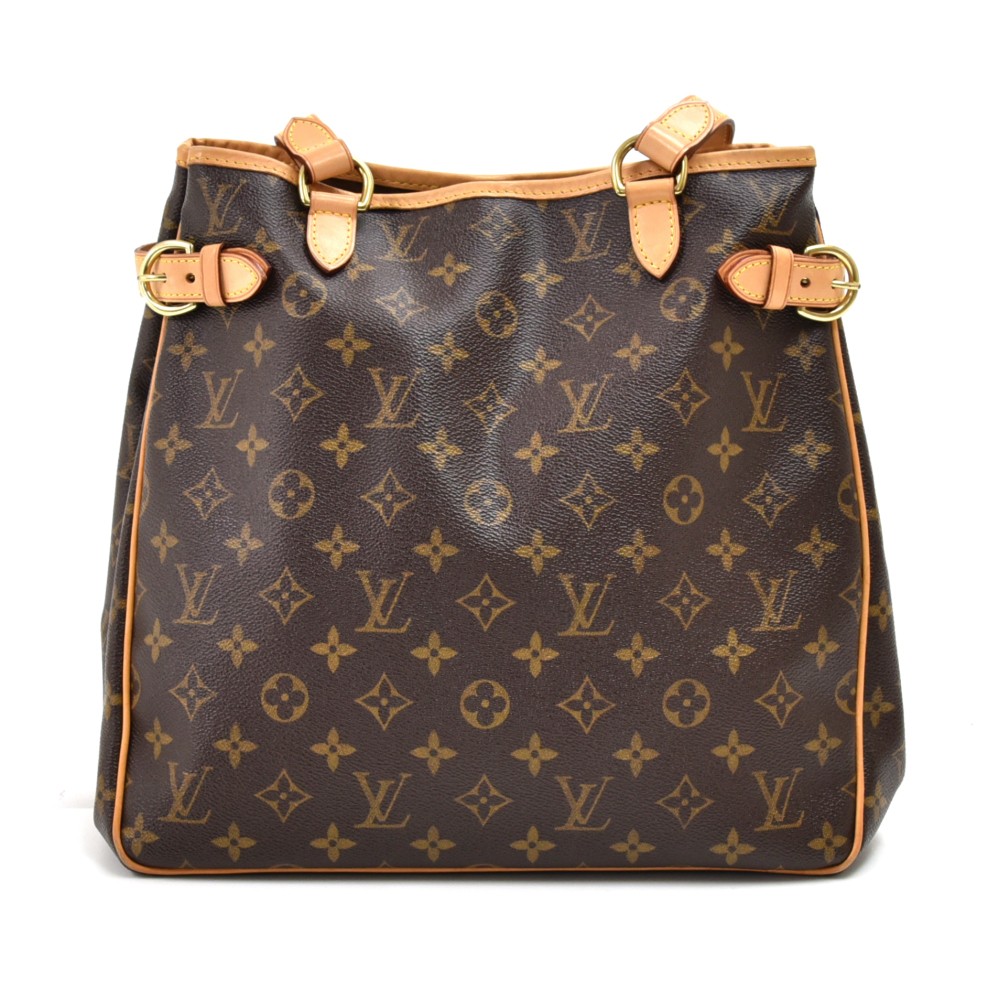 Louis Vuitton Batignolles Horizontal Brown Canvas Tote Bag (Pre