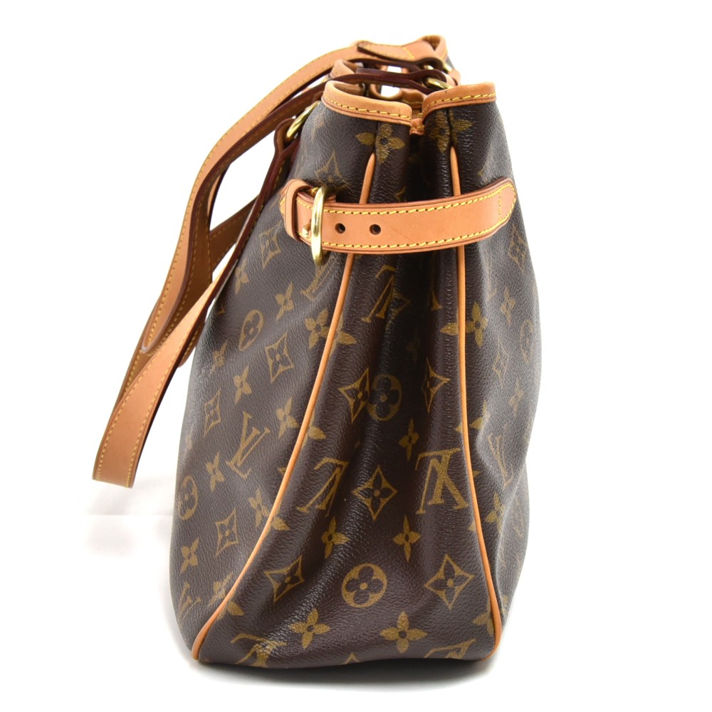 網上選購Louis Vuitton Pre-loved LOUIS VUITTON Batignolles Horizontal monogram  Shoulder bag PVC leather Brown 2023 系列