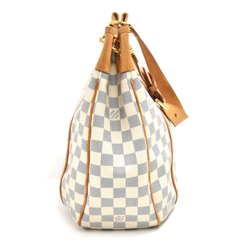 Louis Vuitton Blue/White Damier Azur Galliera - ShopStyle Shoulder Bags
