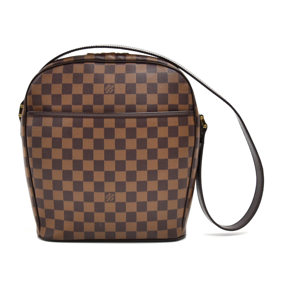 Louis Vuitton Ipanema GM Damier Ebene Shoulder Bag
