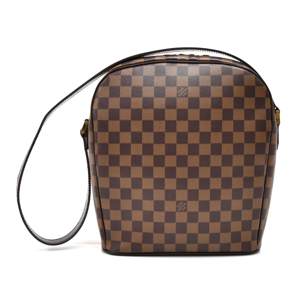 Authentic Louis Vuitton Damier Ipanema GM Shoulder Cross Bag