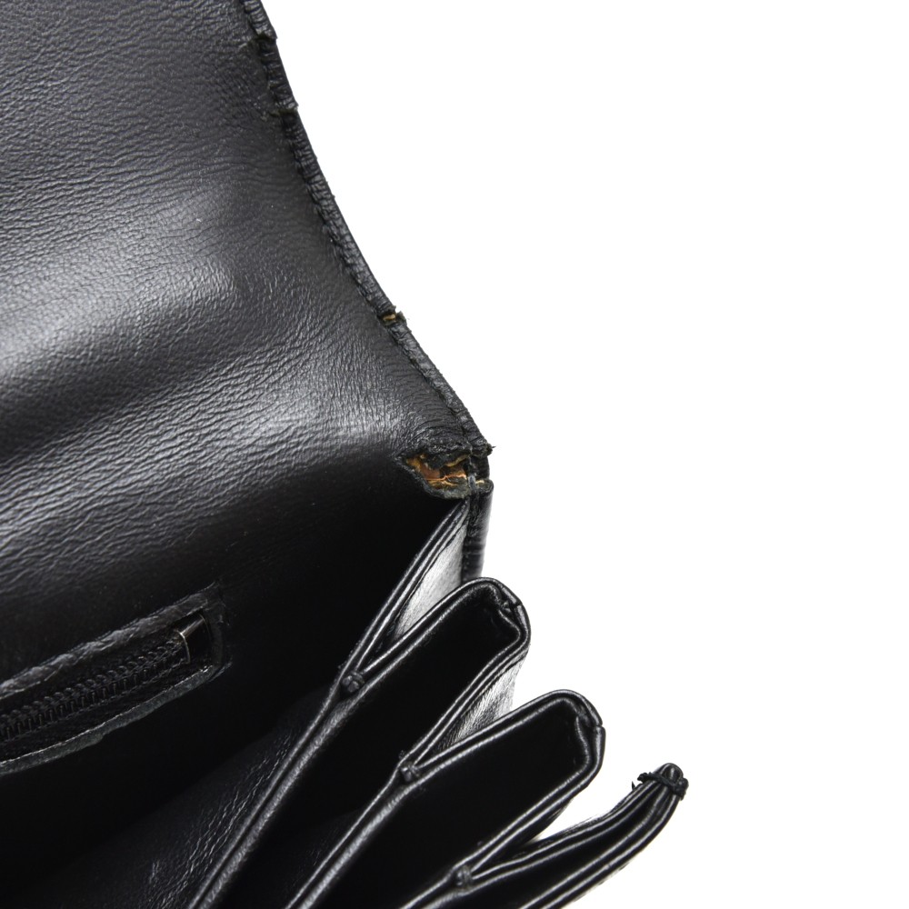 LOUIS VUITTON Egee Opera Athens Hand Bag Leather Noir Black M63902
