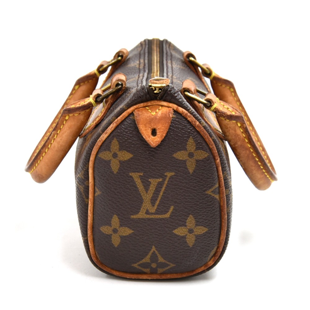 Louis Vuitton Monogram Canvas Mini HL Speedy Bag – Angeles Vintage