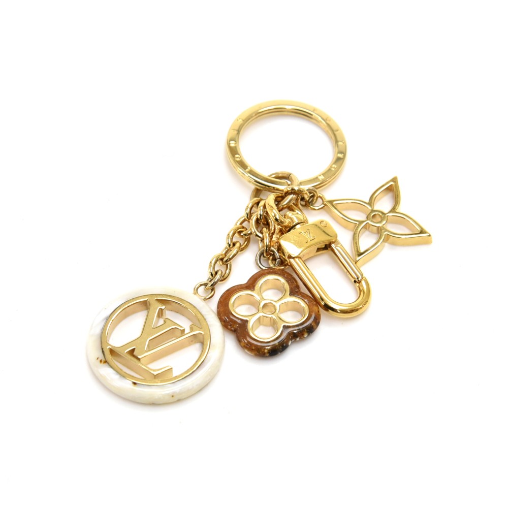 Louis Vuitton Twiggy Chain Bag Charm Gold Metal