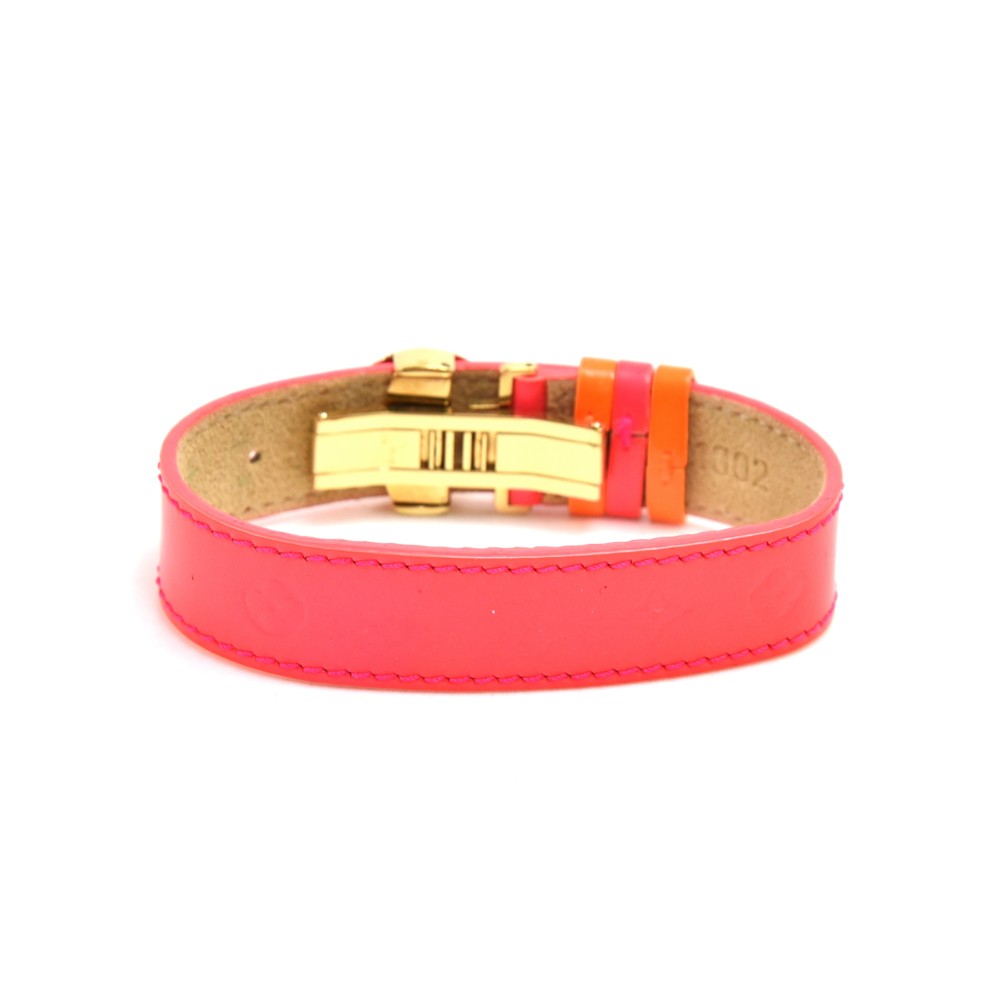 Louis Vuitton Pink Vernis Box It Bracelet Gold Clasp 🌸👜 : r