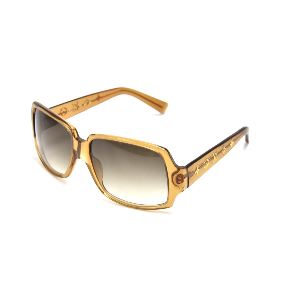 vuitton sunglasses gold