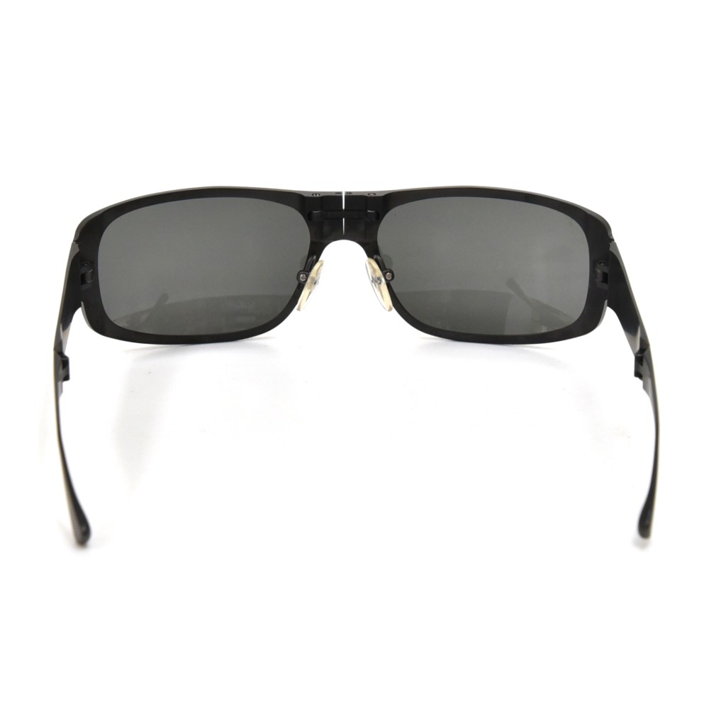 LOUIS VUITTON Mens Folding Evasion Sunglasses w Damier Graphite Case 22301