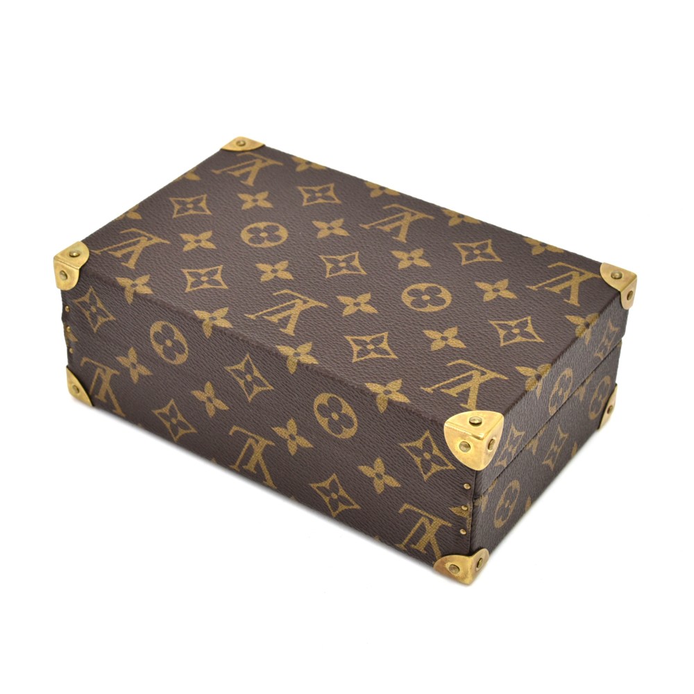 Louis Vuitton Vintage Monogram Hard-Sided Jewelry Case