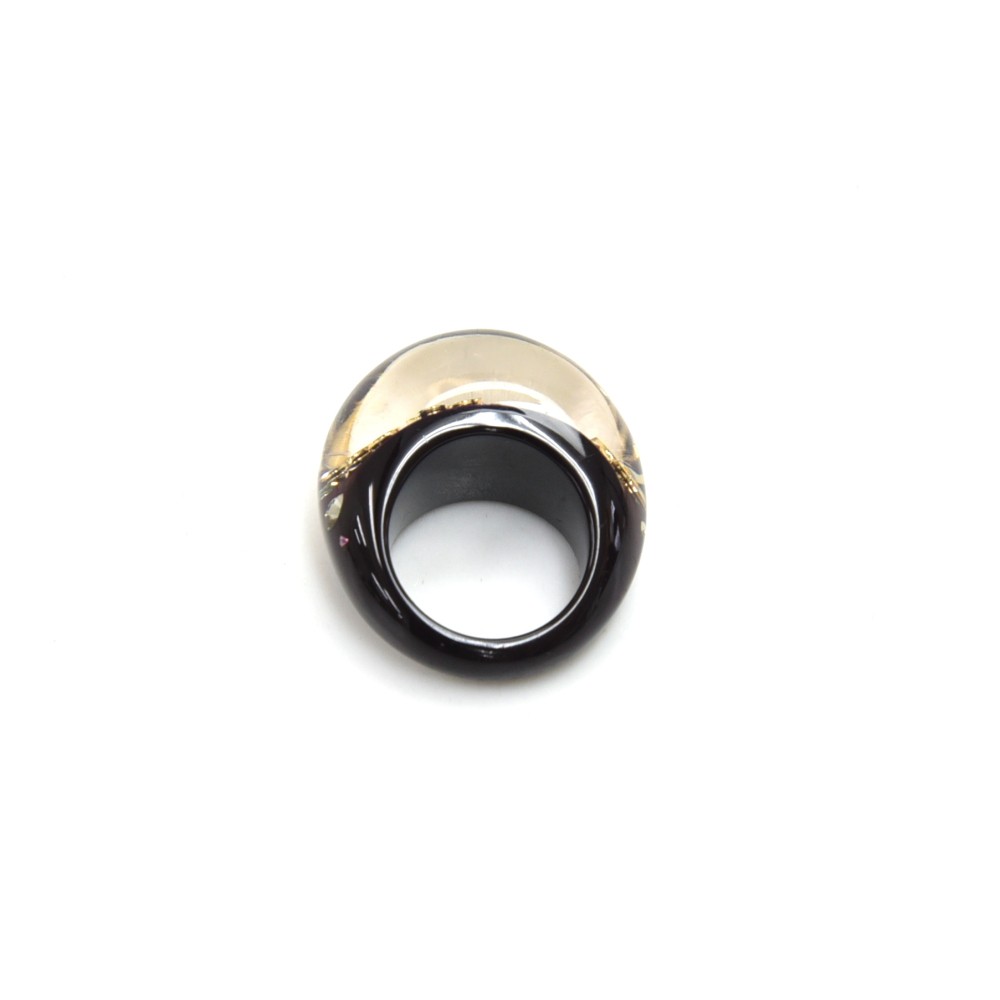 Used Louis Vuitton Monogram Resin Inclusion Ring Rose M – EYECATCHERSLUXE