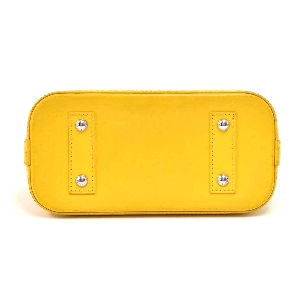 Louis Vuitton Alma bb sunflower yellow in Epi leather 2022