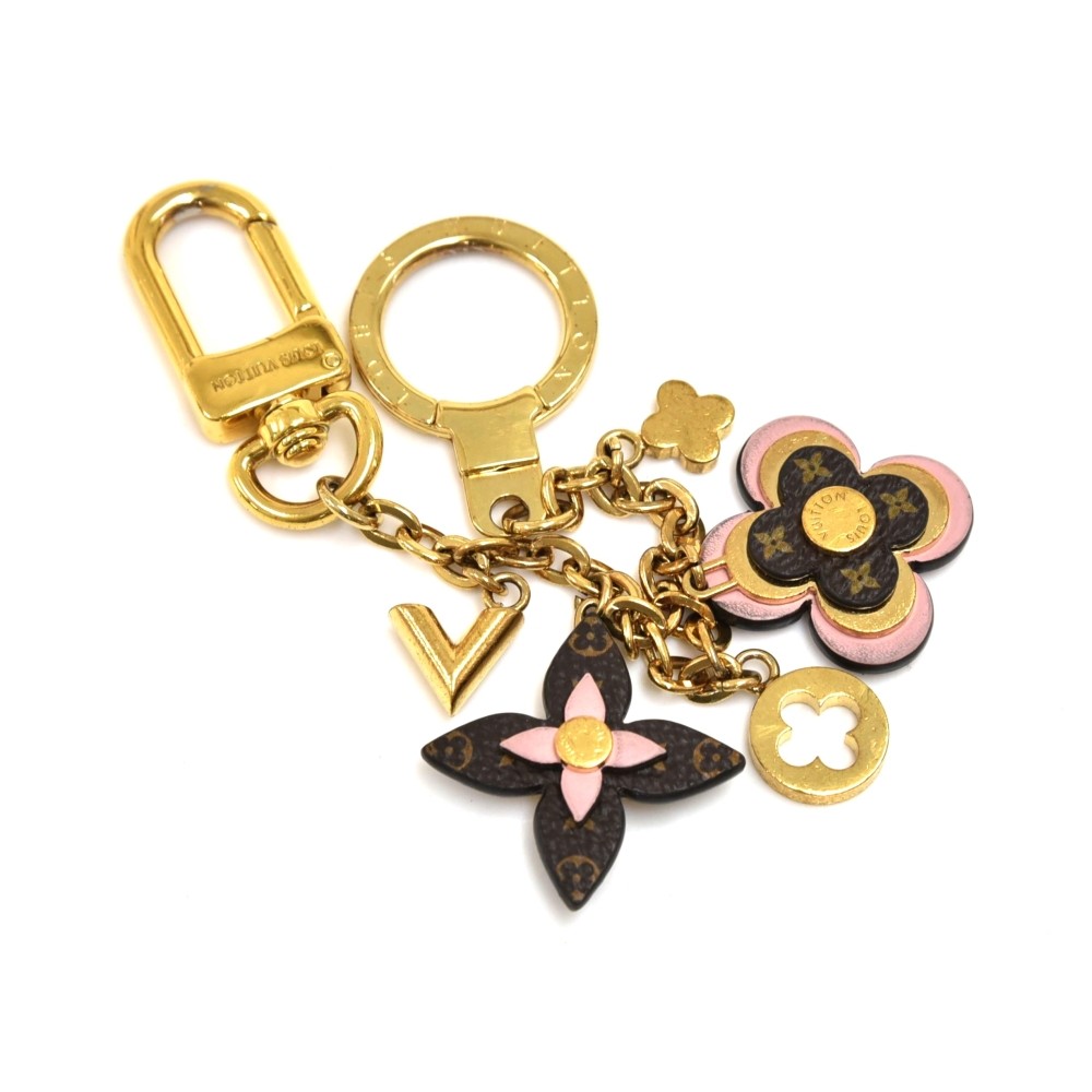 Louis Vuitton Blooming Flowers Key Chain and Bag Charm - Yoogi's Closet