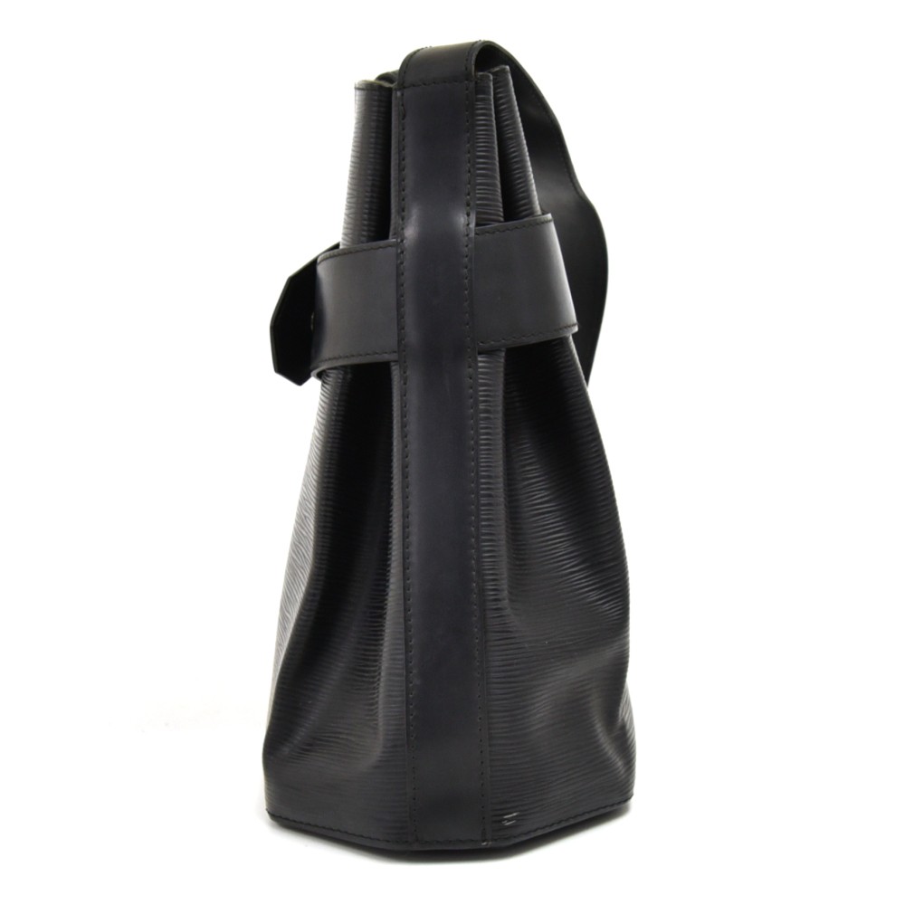 LOUIS VUITTON #39152 Black Epi Leather Sac Depaule Bag – ALL YOUR