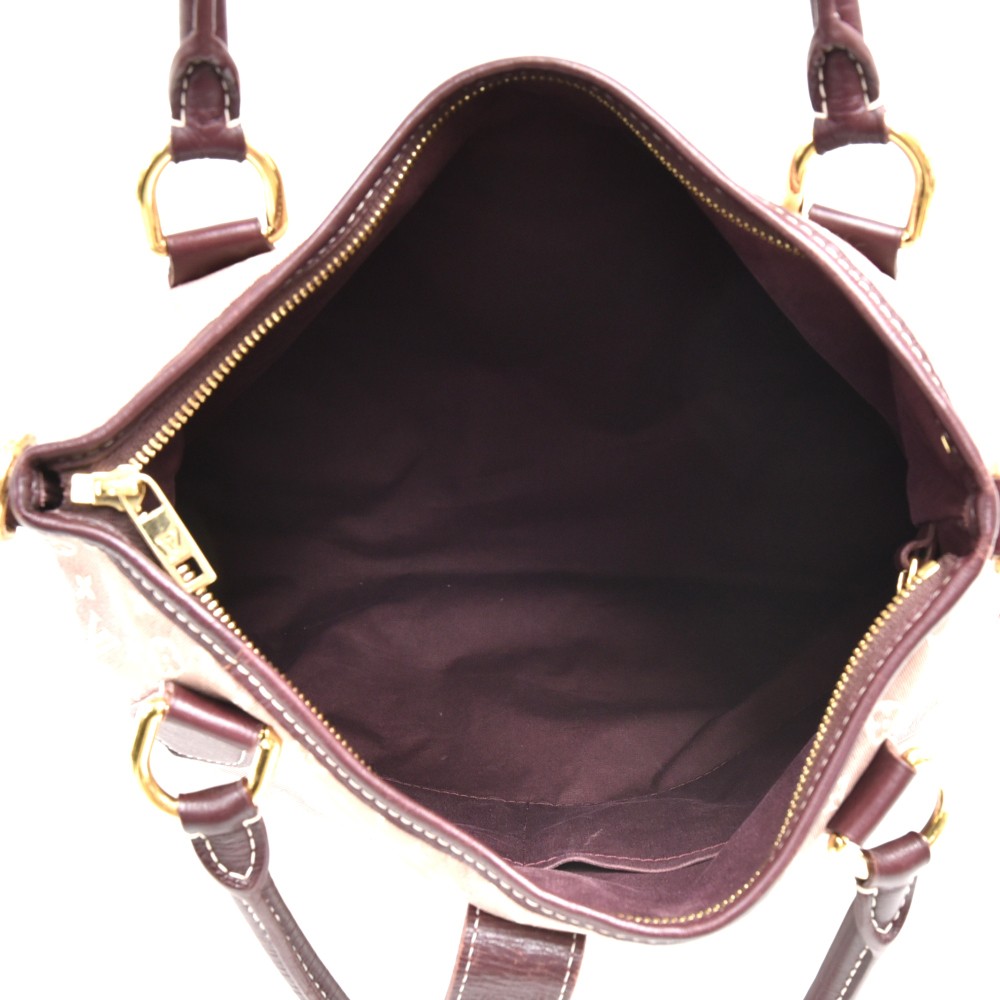 Louis Vuitton Grey Monogram Mini Lin Besace Angele 2way Tote bag 862299