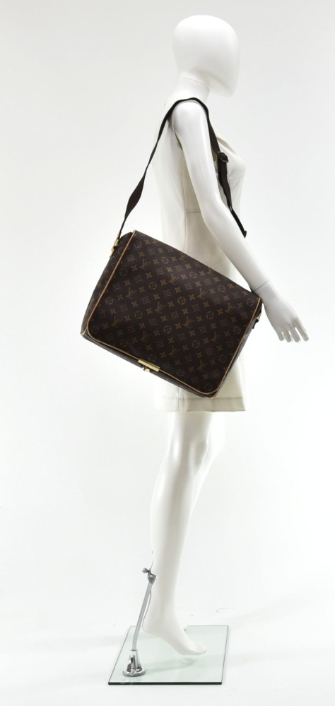 Louis Vuitton Messenger Abbesses Monogram Brown in Coated Canvas/Leather  with Gold-tone - US