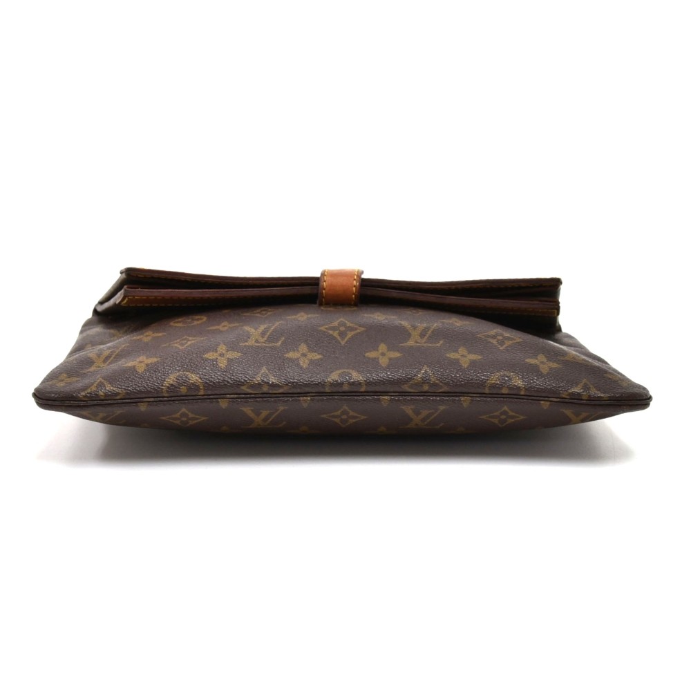 Authentic Louis Vuitton Monogram Pochette Pliante Clutch Bag Old