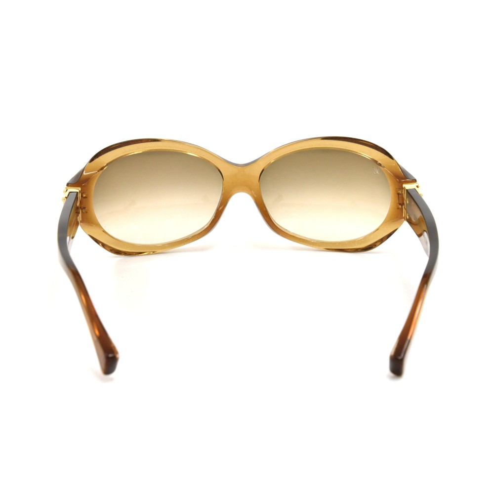 Louis Vuitton Brown/Brown Gradient Z0620E Amber Cat Eye Sunglasses