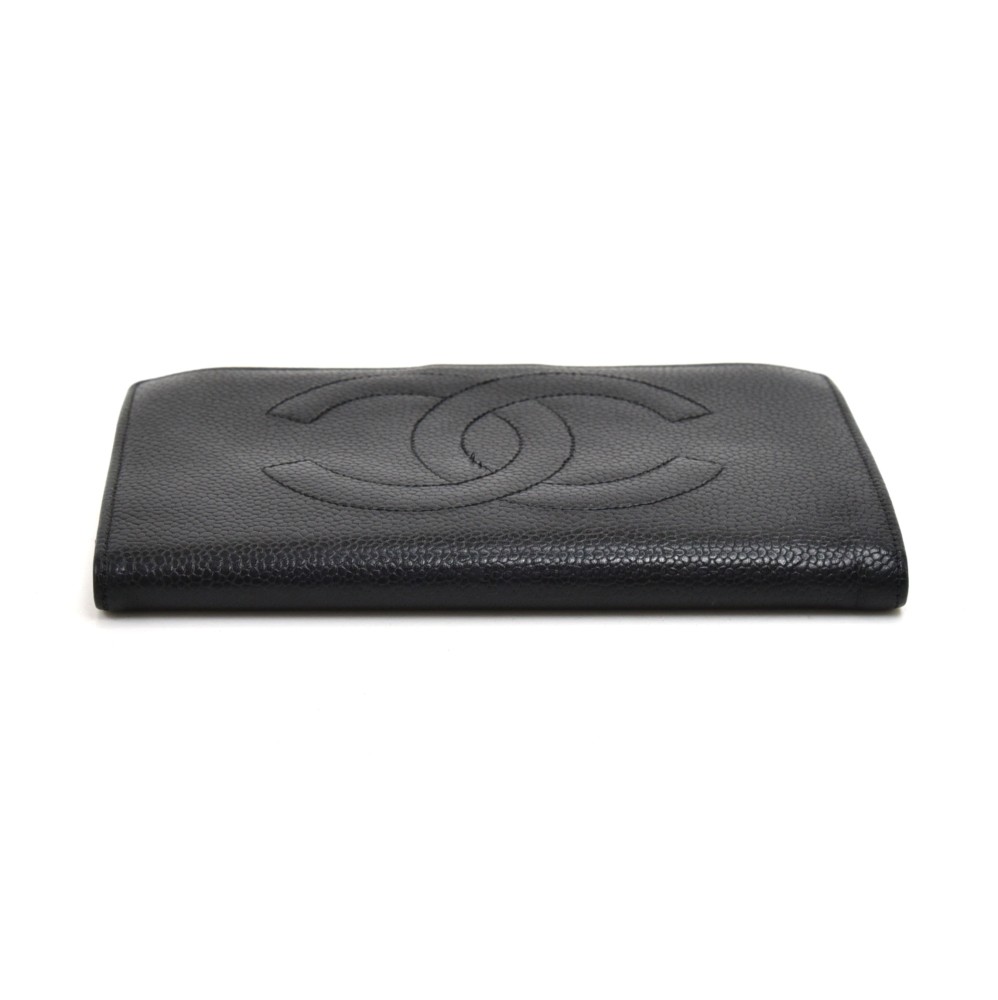 Chanel // Black Classic CC Long Wallet – VSP Consignment