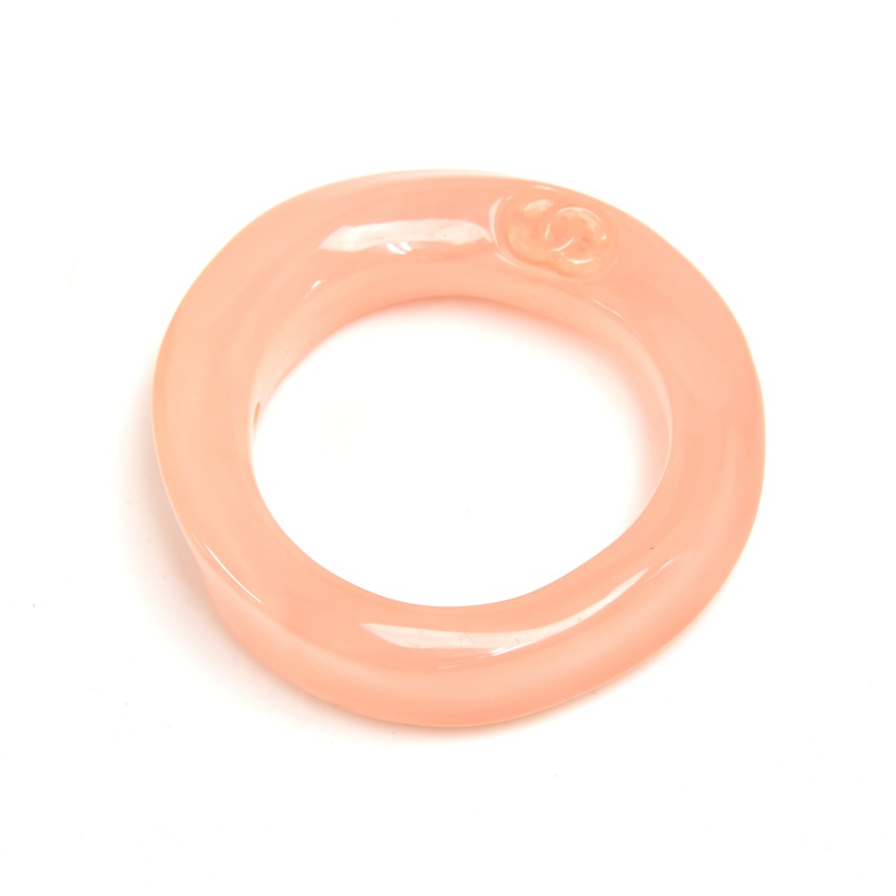 CC Resin Bangle Bracelet (Authentic Pre-Owned)