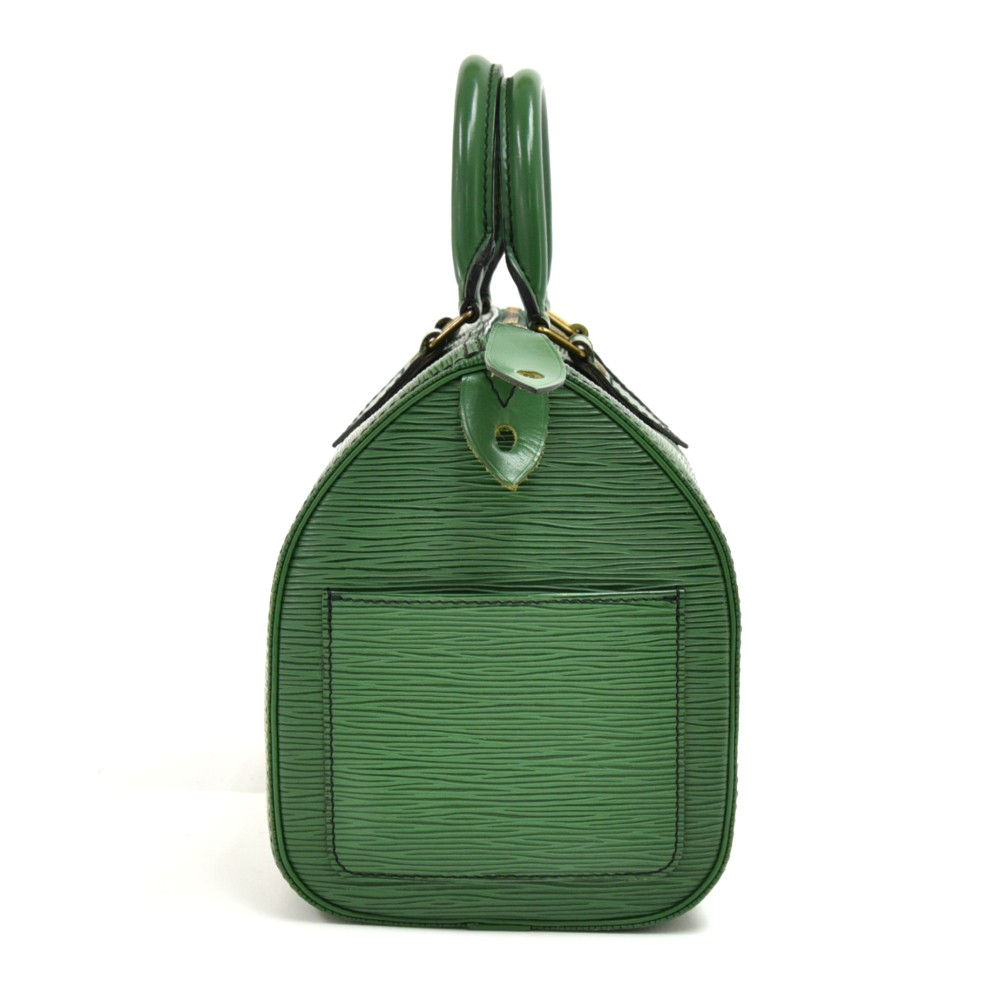 Louis Vuitton Epi Speedy 25 Hand Boston Bag Borneo Green M43014 – Timeless  Vintage Company