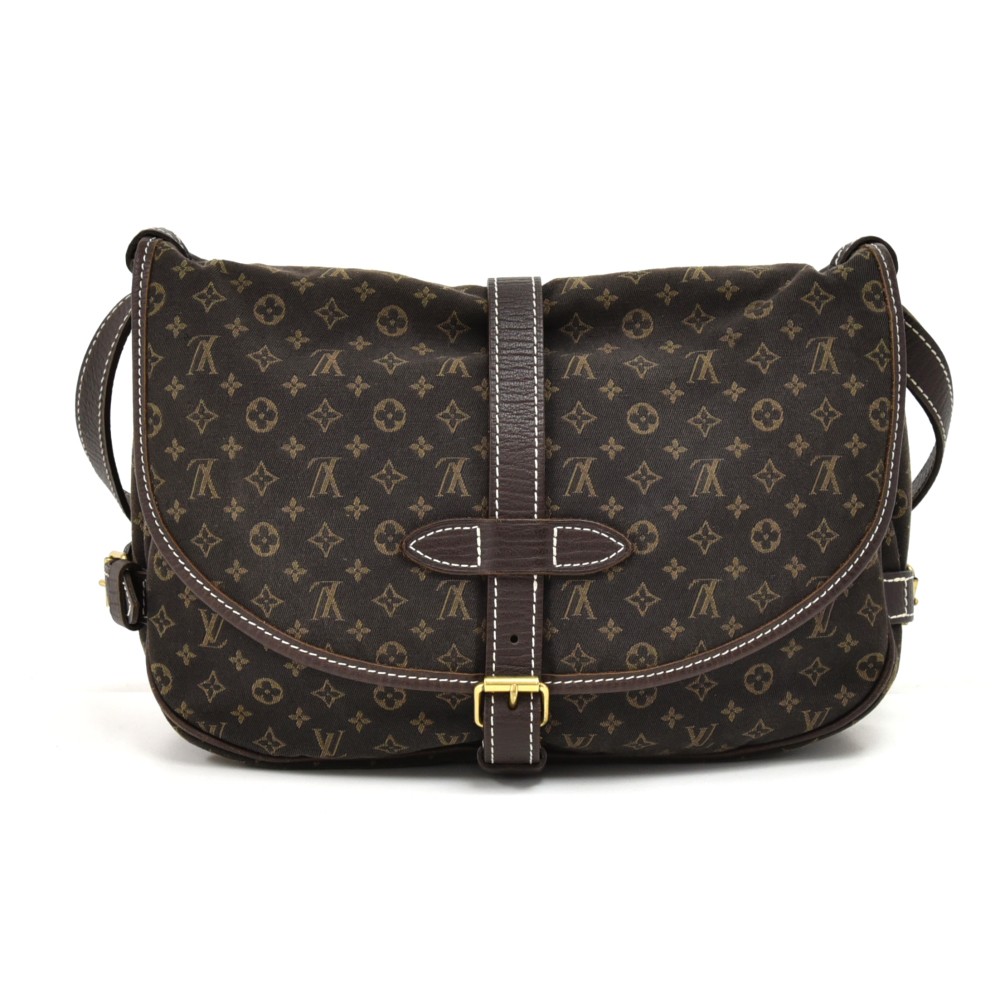 Louis-Vuitton-Monogram-Mini-Lin-Saumur-30-Shoulder-Bag-Ebene-M95227-F/S –  dct-ep_vintage luxury Store