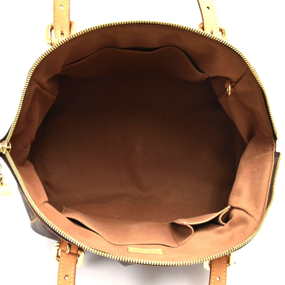 Authentic Louis Vuitton Tivoli GM Monogram Satchel Shoulder Handbag Bag  MB1019