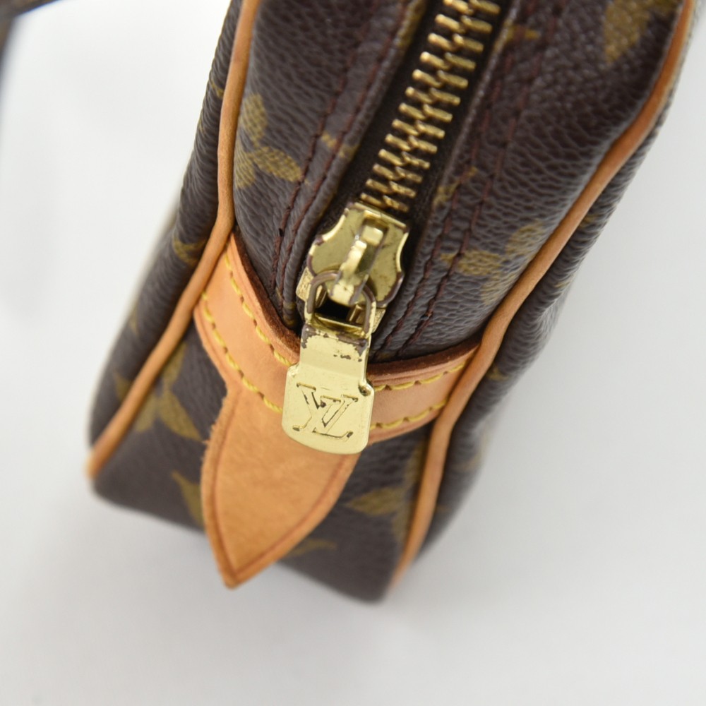 Louis Vuitton Pochette Marly Brown Canvas Shoulder Bag (Pre-Owned) – Bluefly