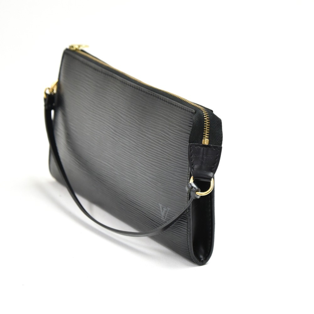 Louis Vuitton Black Epi Leather Pochette Accessoire Bag ○ Labellov ○ Buy  and Sell Authentic Luxury