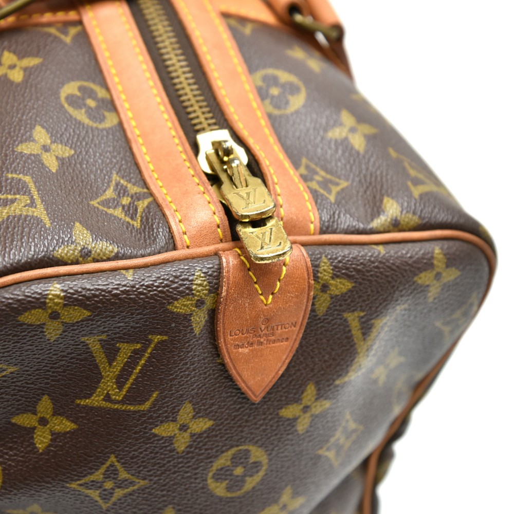 LOUIS VUITTON Sac Souple 35 Travel Hand Bag Monogram Leather BN M41626  82MT837