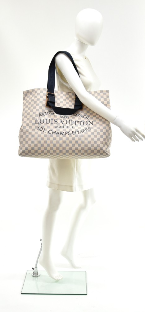 Louis Vuitton Louis Vuitton Plein Soleil Damier Azure GM Tote Bag