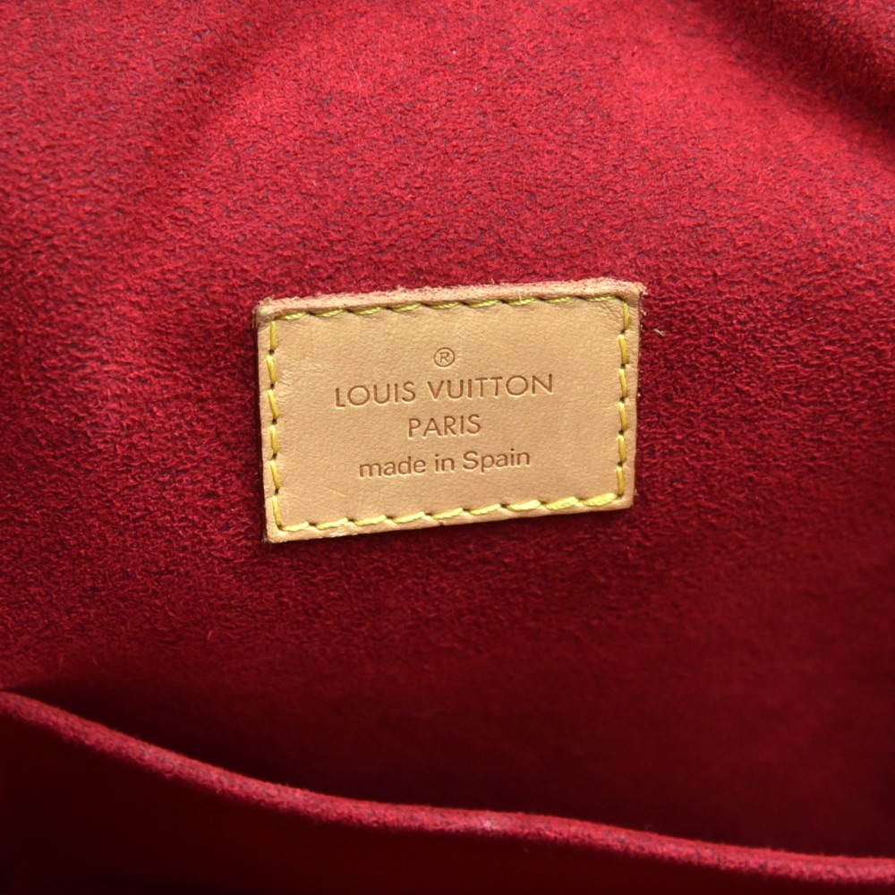 Louis Vuitton Louis Vuitton Mitzi Monogram Canvas Shoulder Bag