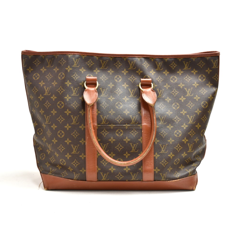Louis Vuitton Zipped tote bag XL Monogram Sac Weekend GM Dark