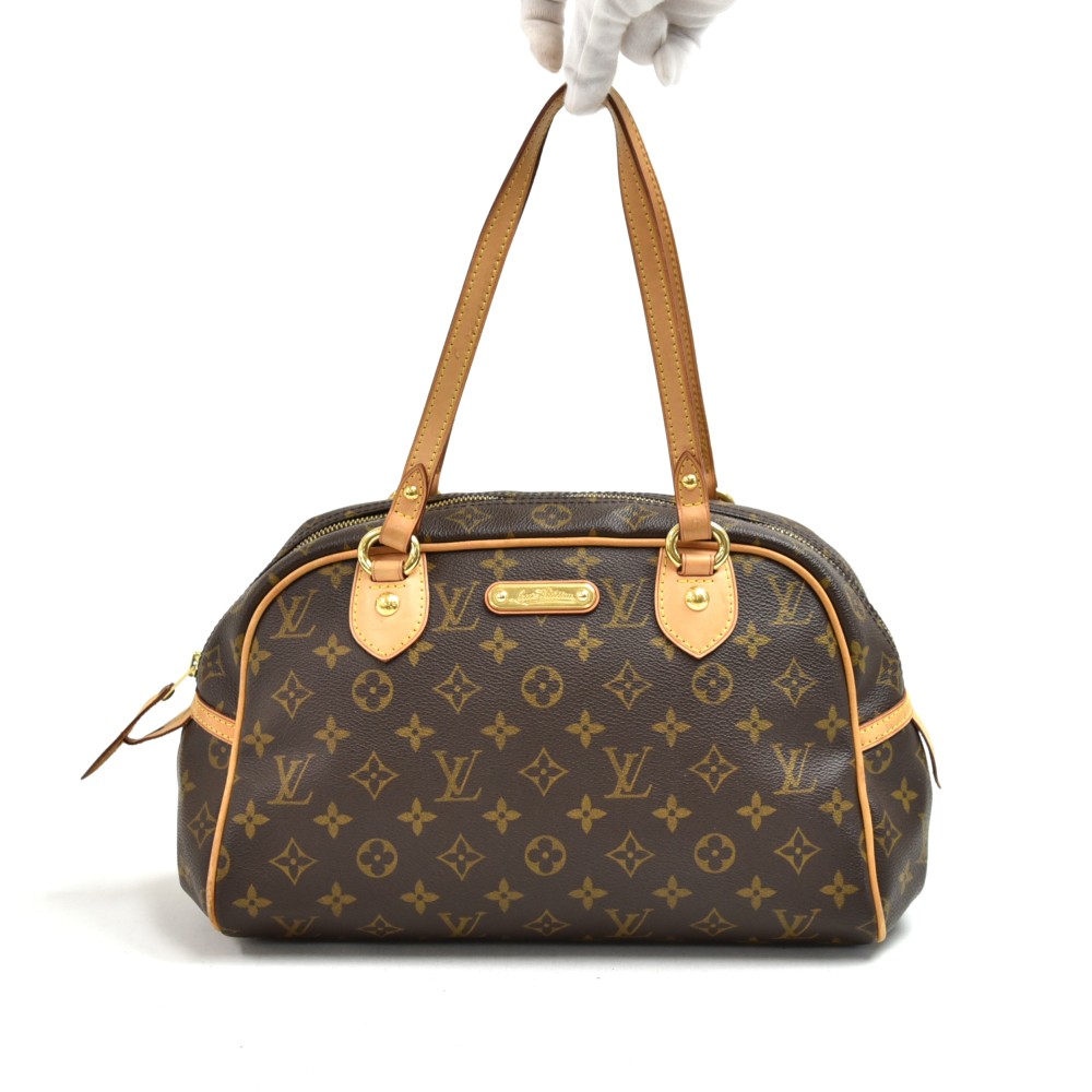 Louis Vuitton Montorgueil GM in Monogram Handbag - Authentic Pre-Owned Designer Handbags