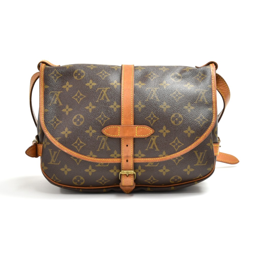 Louis Vuitton Vintage - Monogram Saumur Messenger PM - Brown - Leather  Handbag - Luxury High Quality - Avvenice