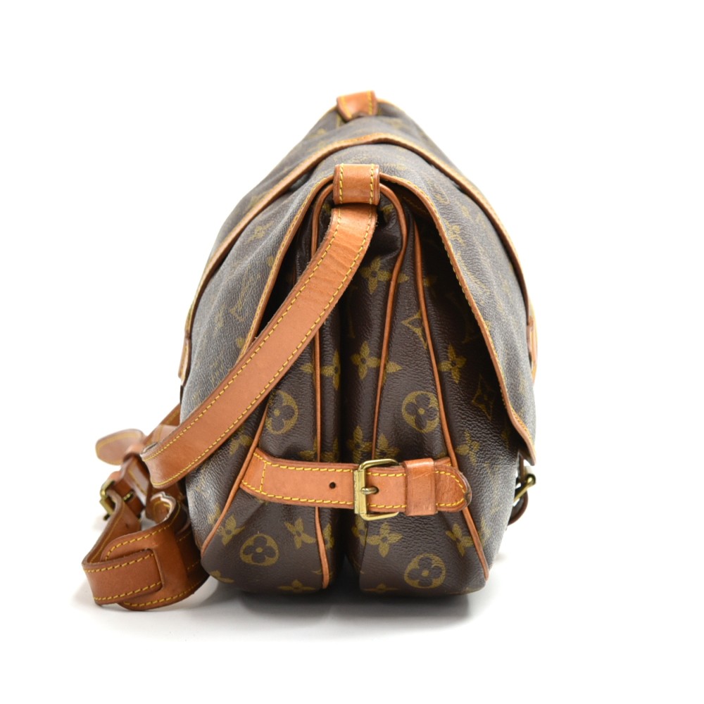 Monogram Saumur 30 Messenger Bag (Authentic Pre-Owned) – The Lady Bag