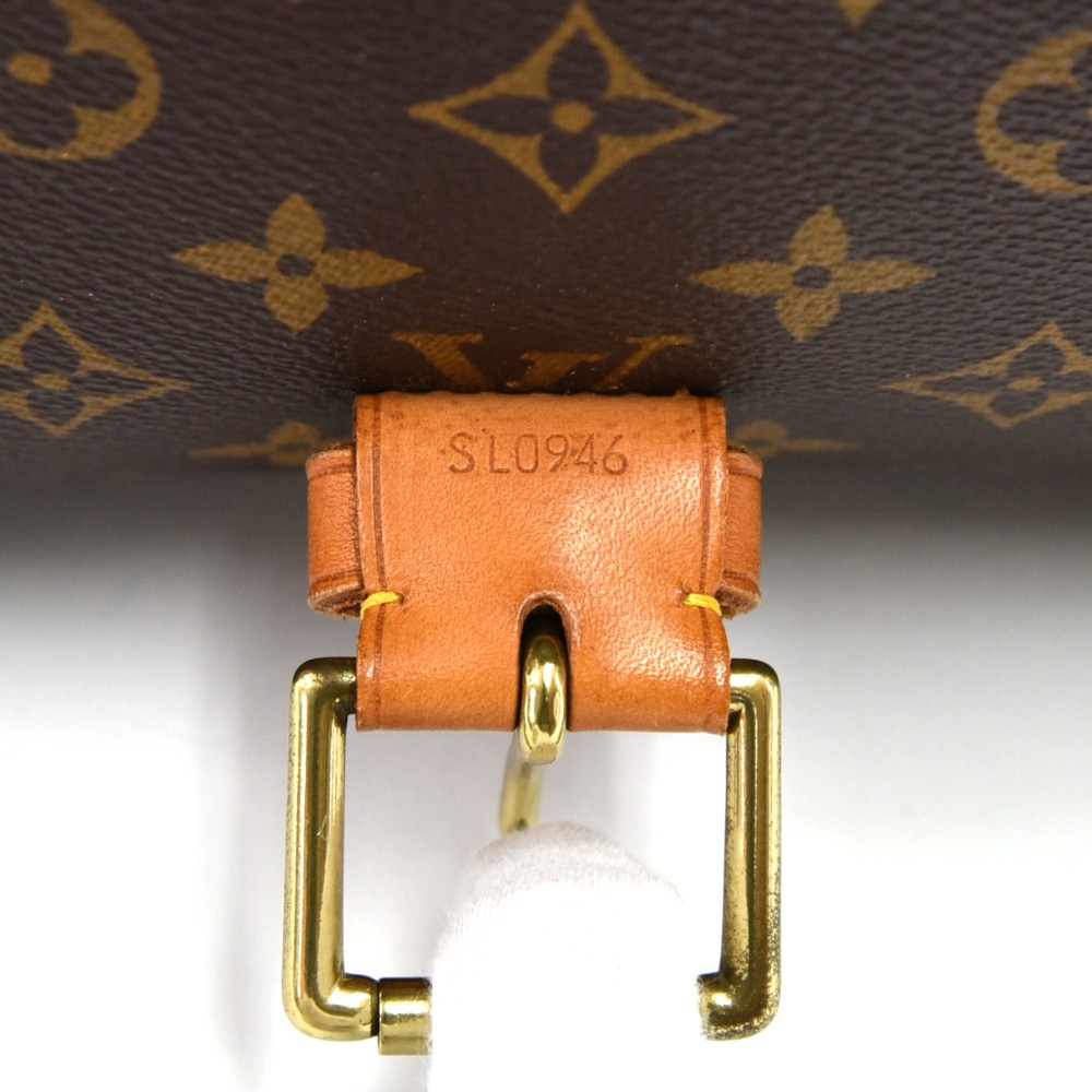 Louis Vuitton Brown Monogram Beverly MM Leather Cloth ref.922066