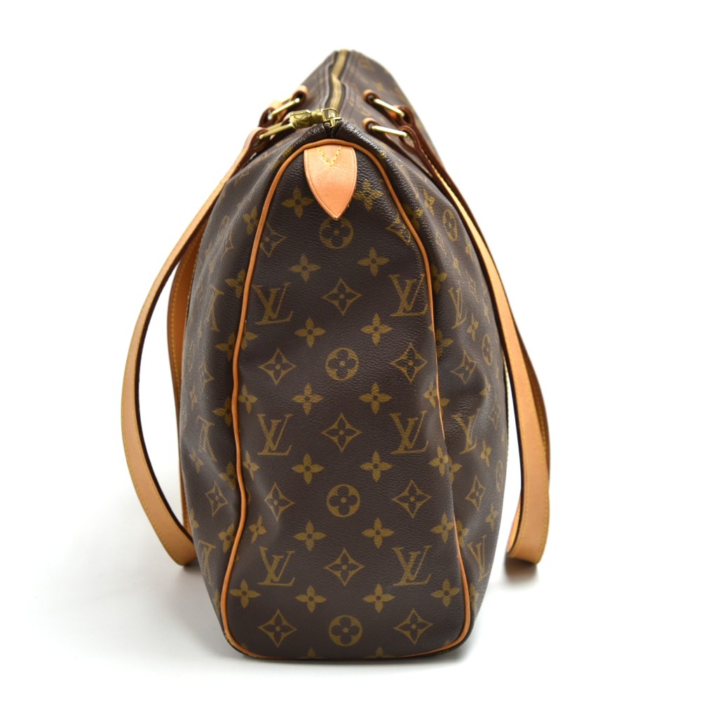 LOUIS VUITTON Flanerie 45 Shoulder Bag Monogram Leather Brown M51115  64YA979