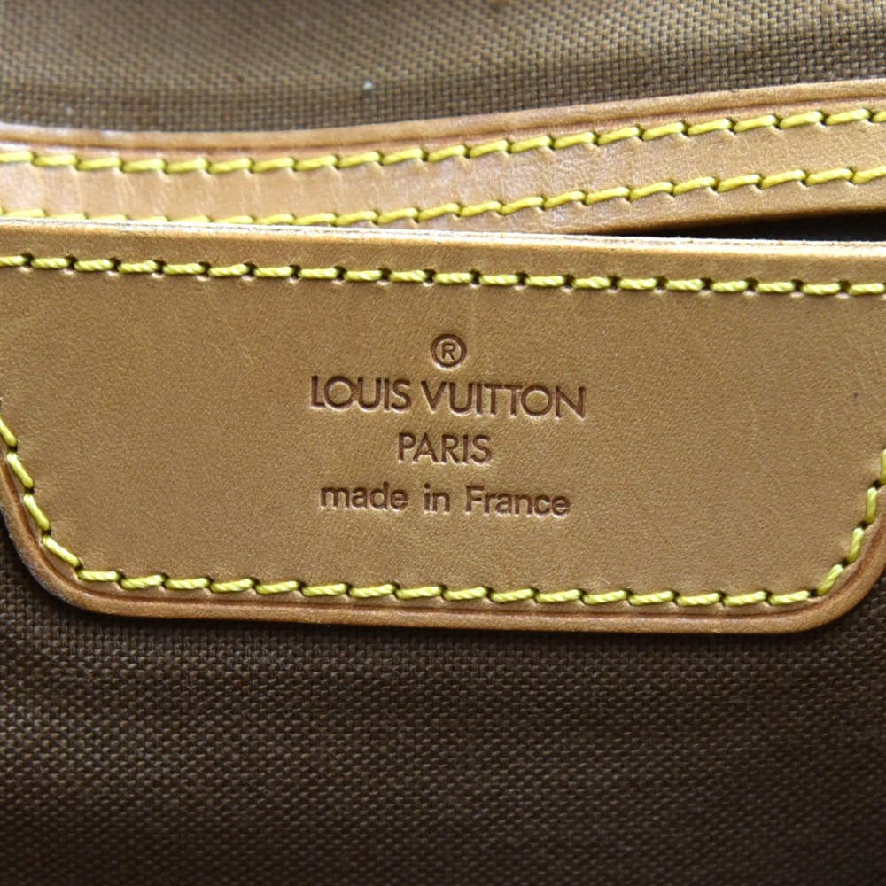 Auth LOUIS VUITTON Flanerie 45 M51115 Brown Monogram NO0991 Shoulder Bag